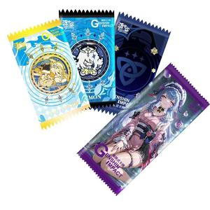 Original Genshin Impacts colección tarjeta Anime personaje <span class=keywords><strong>Hu</strong></span> <span class=keywords><strong>Tao</strong></span> <span class=keywords><strong>Raiden</strong></span> <span class=keywords><strong>Shogun</strong></span> colección TCG batalla naipe chico juguete para regalo - Product Image 2