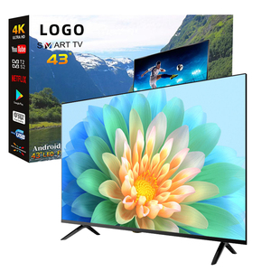 ทีวีสมาร์ททีวี 4K ขนาด 43 นิ้ว จอแบน Ultra HD ทีวี LED LCD ขนาด 32-65 นิ้ว สมาร์ททีวี ขนาด 32 นิ้ว - Product Image 1