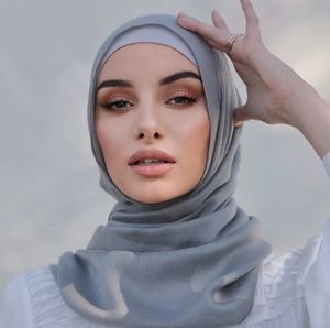 Hiyab de Bambú Modal 2025 para Mujeres Musulmanas, Suave, Transpirable, Ligero, con Gorro Interior a Juego, Estilo Elegante - Product Image 3