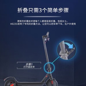 Electric Scooter 1000W Brushless <b>Motor</b> Foldable Urban Commuter E-Scooter With App <b>Control</b> Unisex Design Us Plug Charging - Product Image 2