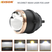 IDISON W3 3 pouces unique laser antibrouillard police faisceau gauche logo lentille prix pièces oem kit voiture led antibrouillard
