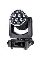 Projecteur LED mobile MOKE 450W 7x60W RGBW 4-en-1 Bee Eye Beam Wash DMX512 pour scène, concert, fête, club