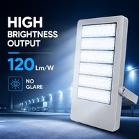 Projecteur LED Modulaire 150W 200W 250W 300W avec Support Réglable pour Entrepôt, Parking et Projets