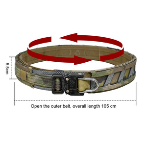 Ceinture tactique professionnelle 38 mm, ceinture de charge avec boucle à dégagement rapide de type <span class=keywords><strong>COBRA</strong></span> - Product Image 3