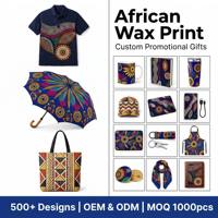 Colección de Regalos Personalizados al por Mayor con Diseño Africano: Taza, Cuaderno, Vaso Térmico, Gorra, Camisa Polo, Bolso Tote, Alfombrilla para Ratón
