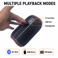 Haut-parleur portable en tissu YZ328, vente en gros, haut-parleur sans fil BT, haut-parleur portable, haut-parleur Bluetooth pour l'extérieur