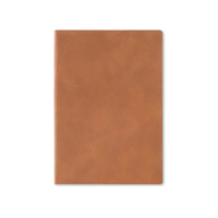 Coffrets cadeaux de carnets en cuir véritable PQ, agendas, fournitures scolaires, couverture de carnet en cuir PU écologique, personnalisable