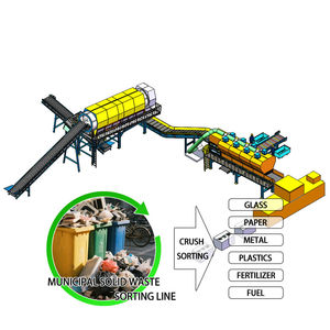 Food Waste Disposer Municipal Solid Waste Sorting Separation System Metal Plastic <strong>Garbage</strong> <strong>Compactor</strong> - Product Image 2