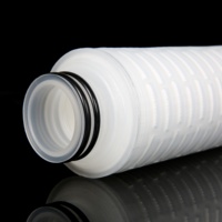 0.2 micron 10 "Pvdf Membrane filtre cartouche Code 0 bougie filtre pour filtration stérile