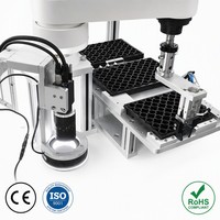 Robotphoenix Robot SCARA de Alta Velocidad de 4 Ejes para Recoger y Colocar, Precisión de 0.01mm, Modelo Python450-B6, Radio de Trabajo de 450mm, Carga Útil de 3-6kg