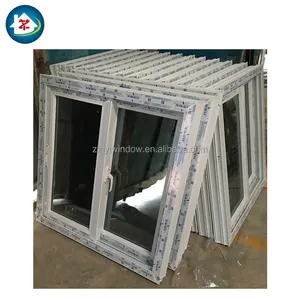 Diskon Merek Conch Pvc/Upvc Rumah Geser Jendela Harga Filipina