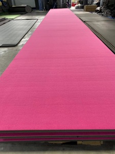 Tappetini per ginnastica in FLEXI-Roll, acrobazie e tappetino in schiuma rotolante flessibile per il Fitness color rosa - Product Image 6