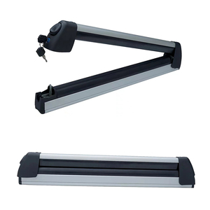 Estante de esquí para techo de coche, soporte de Snowboard Universal de aluminio OEM, directo de fábrica - Product Image 1