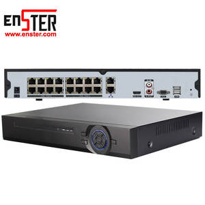 Novo <span class=keywords><strong>NVR</strong></span> POE de 16 Canais com Detecção Facial Enster, 4K H.265, Alta Qualidade, Preço Baixo, Design Moderno para Monitoramento Móvel - Product Image 2