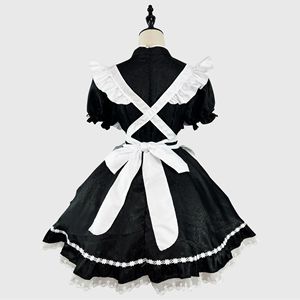 Chinese Style Jacquard Lolita Maid Dress Plus Size Cosplay Costume Spring 2024 Artistic Retro Polyester Fabric - Product Image 4