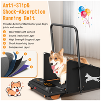 Caminadora para Perros Pequeños y Medianos, Lista para Enviar desde EE. UU., Capacidad de 300 lb, Máquina para Caminar con Control Remoto