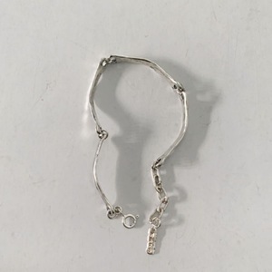 Pulsera de Plata de Ley S925 con diseño de bambú, estilo retro coreano, joyería minimalista de influencer coreano, venta al por mayor - Product Image 2