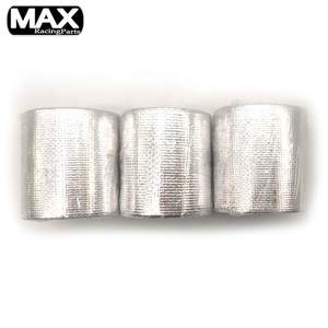 5 /10/15/25米带管隔热金铝玻璃纤维反射粘合剂排气包带隔热罩 - Product Image 3