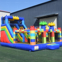Structure gonflable de jeu Legoing, château gonflable avec toboggan, château gonflable pour enfants