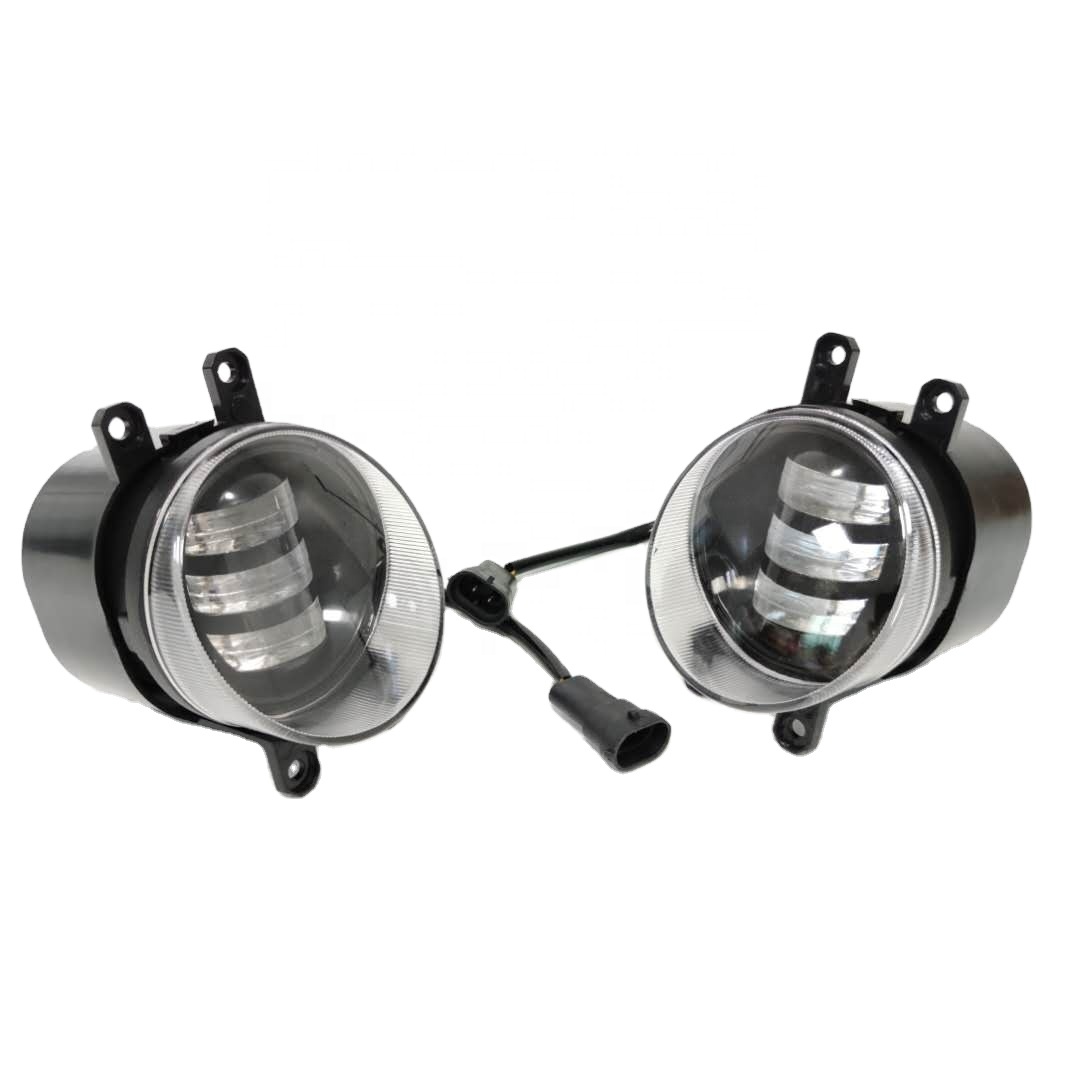 Универсальные высококачественные светодиодные противотуманные фары из акрила + АБС-пластика для RAV4 EZ Crown Highlander Levin CHR автозапчасти