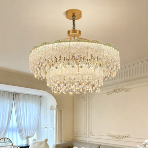 Lampadario in Cristallo di Lusso Francese, Elegante Lampada a Sospensione di Alta Gamma per Soggiorno, Camera da Letto e Sala da Pranzo - Product Image 1