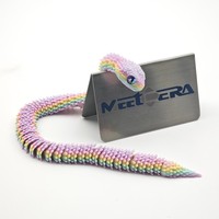 Juguete de Serpiente Miniatura PLA Impreso Personalizado al por Mayor, Figura de Juego 3D Pequeña para Niños, Personalizable