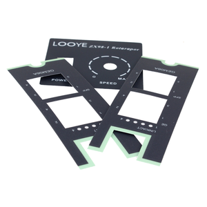 Tastiera a basso prezzo con sovrapposizione di <span class=keywords><strong>interruttori</strong></span> a membrana adesivi del pannello di controllo adesivi personalizzati per etichette grafiche per PC - Product Image 3