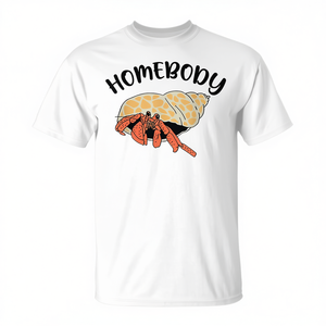 Camiseta Homebody Hermit Crabs Lover, unisex, talla para adultos S M L XL XXL - Product Image 2
