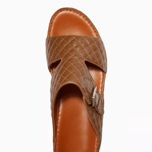 SHIKOL sandales arabes originales vente en gros personnaliser fabrication de <span class=keywords><strong>luxe</strong></span> fabriqué à la main premier italien en <span class=keywords><strong>cuir</strong></span> golfe hommes pantoufles - Product Image 3