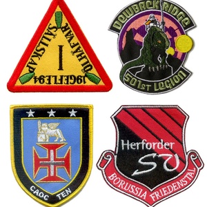 Parches Bordados Personalizados al por Mayor, Diseño Moderno, Tejidos, para Chaquetas, Gorras y Ropa - Product Image 4