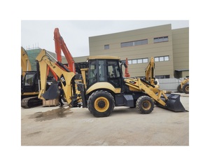 รถตักล้อยางมือสองคุณภาพสูงจากญี่ปุ่นแท้ ยี่ห้อ Caterpillar CAT 420F พร้อมปั๊มไฮดรอลิก TCM รับน้ำหนักได้ 20 ตัน ขาย - Product Image 1