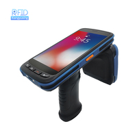 Lecteur portatif uhf android, 865-928mhz, lecteur rfid 2d, en stock, pour système de entrepôt