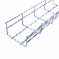 Panier en treillis métallique pour câbles, directement de l'usine, pour systèmes solaires et câblage de fibres 5G, largeurs et dimensions personnalisées