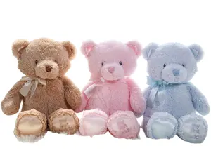 Hot Cheap Price Promotional Gifts Cute Stuffed Animal Embroidery Custom Logo Plush Teddy Bear