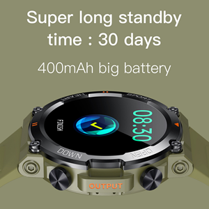 Montre connectée de <span class=keywords><strong>sport</strong></span> K56 Pro 400 mAh avec boussole, éclairage personnalisable en usine, étanche, anti-poussière - Compatible avec l'application Dafit - Product Image 3