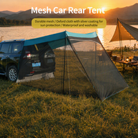 Tente de camping pour SUV tout-terrain, véhicule de loisirs, auvent extérieur, pare-soleil, moustiquaire, quatre saisons, imperméable