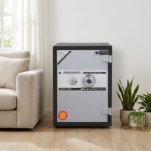 Coffre-fort YUNOS YNS-49C avec déverrouillage par empreinte digitale, mot de passe et clé - Haute sécurité, étanche, durable, écologique - Product Image 3