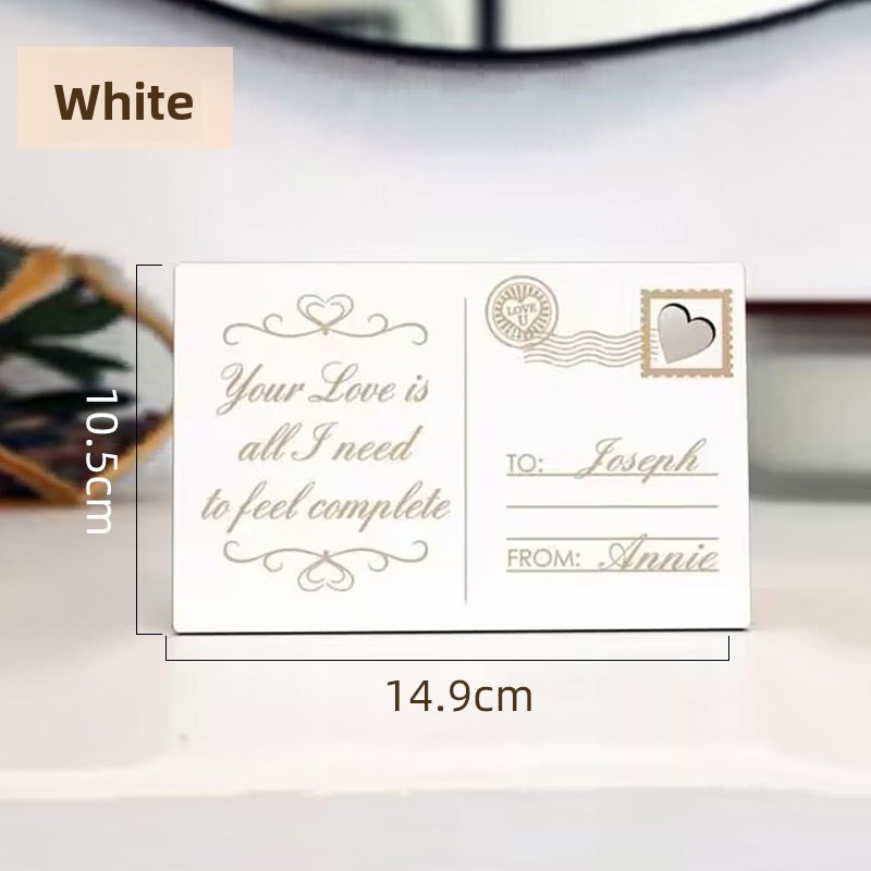 A white
