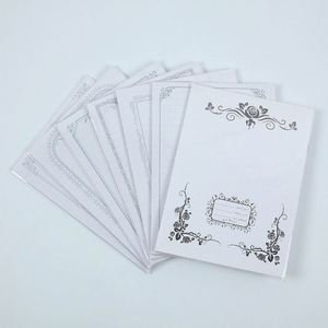 Cahier d'exercices scolaire à grille personnalisé, reliure thermique bon marché, papier couché, couverture rigide, cahier d'écriture pour étudiants arabes, 40 feuilles - Product Image 4
