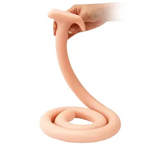 atacado barato 1 metro super longo plug anal brinquedo sexual de alta  qualidade anal plug longo on-line venda quente extra longo anal plug sexo  brinquedo