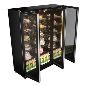 Refrigeradores comerciales Cake Chiller Display <span class=keywords><strong>Candy</strong></span> Showcase Cake Cabinet para la venta - Product Image 5
