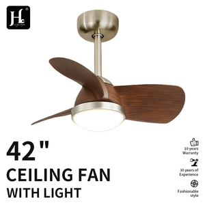Hot Selling 24-Inch 3 Blades Bldc Motor Remote Control Indoor <b>Modern</b> Decorative <b>Ceiling</b> <b>Fan</b> with LED Light - Product Image 3