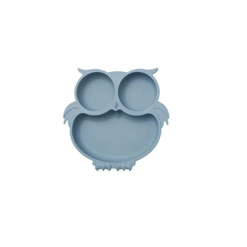 owl--Grey blue