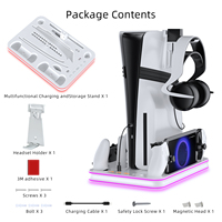 Nouveau contrôleur JYS à gamme complète pour PS5 Pro/Slim, support de charge portable, accessoires de jeu