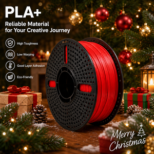 Filamento PLA+ para Impresión 3D, 1 kg, 1.75 mm, Baja Distorsión, Multicolor, para Impresora FDM, Decoraciones Navideñas, Manualidades - Product Image 6
