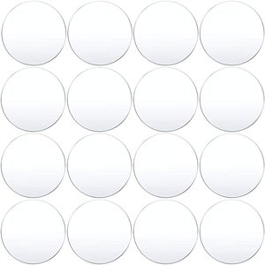 Clear Acrylic Circle Blanks Clear Plastic Keepsake Box Round Acrylic Circles Disc