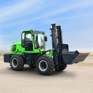 מלגזה שטח קשה דיזל Beiqiang CPCD-25, הנעה 4X4, תורן דו-שלבי, 25 קמ\\\"ש, לשימוש בבנייה - Product Image 6