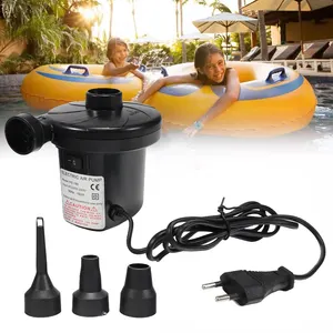 Mini bơm inflatables nệm không khí giường thuyền bơi vòng hồ bơi xách tay hai cách AC sup điện máy bơm không khí