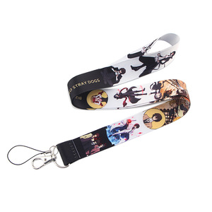 Porte-clés chien, 5 pièces, lanière pour porte-clé, animé japonais, bunguno, original, nouveau - Product Image 4