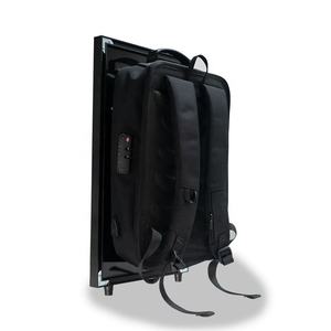 Grosir ransel layar iklan Lcd ransel 23.8 inci kotak lampu Led Digital papan reklame berjalan manusia layar sentuh hitam - Product Image 3